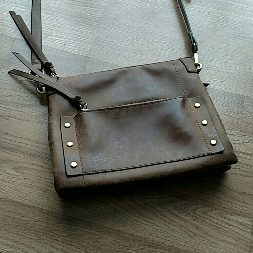 Brown crossbody bag
